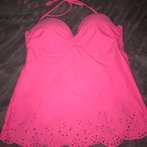 pink bathing suit